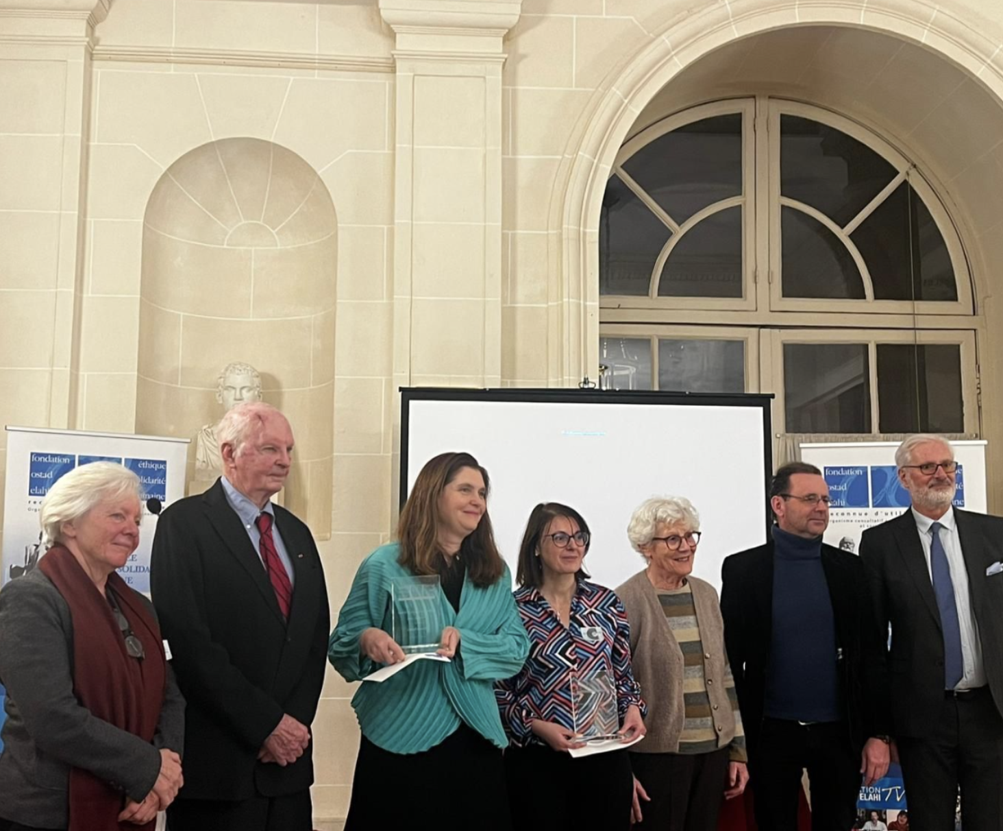 Lauréats Les lauréates et des membres du jury